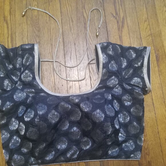 Choli ! Beautiful ethnic Indian blouse ! 2009 deadstock NWT - Picture 5 of 6